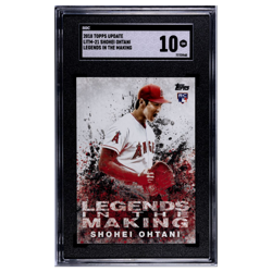 Shohei Ohtani Rookie #LITM-21 SGC 10 2018 Topps Update Legends in the Making - Image 1