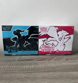 Pokemon TCG Black Bolt And White Flare Pokemon Center ETB Brand New And Sealed ✅ - Image 1