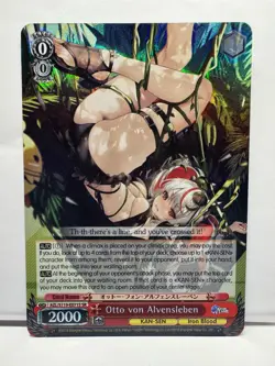 Weiss Schwarz Azur Lane vol.2 AZL/S119-E071S SR Otto von Alvensleben - Image 1