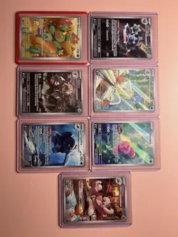 Pokemon TCG Lot of 7 Cards - Black Bolt IRs - Image 1