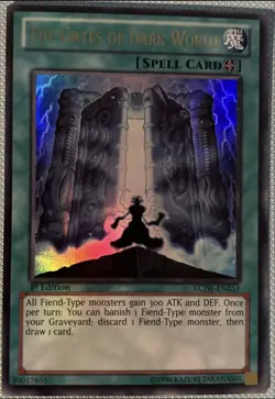 YuGiOh! The Gates of Dark World LCJW-EN253 Ultra Rare 1st Edition - Image 1