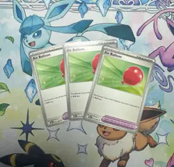 3x Pokemon TCG - Air Balloon - 079/086 - SV: Black Bolt - Image 1
