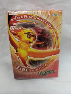 Lot Of (2) Kaijudo Fire And Dark 40 Card Decks Sealed - Image 4