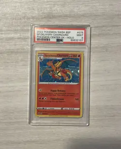 Charizard Special Delivery Promo Pokemon Center PSA9 - Image 1