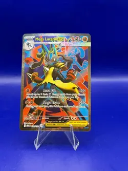 Pokemon Card | Mega Lucario ex 160/132 | 2025 ME01: Mega Evolution - Image 1