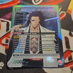 Union Arena Bleach Kenpachi Zaraki Raid SR Holo Card 4000+ BP UEX01BT Bandai - Image 1