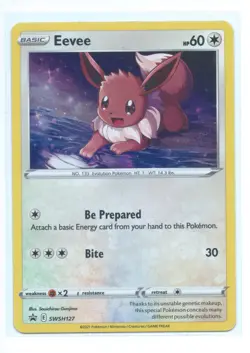 Pokemon Eevee SWSH127 SWSH: Sword & Shield Promo Cards Holo - Image 1