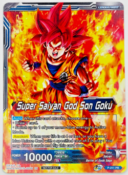 SSGSS Son Goku Soul Striker Reborn GOLD STAMP Foil Dragon Ball Super Card | LP - Image 2
