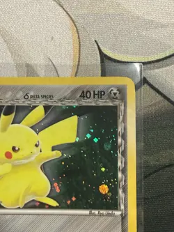 Pikachu Delta Species 93/92 Legend Maker Secret Rare Holo Pokemon Card 2006 - Image 5