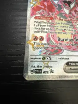 Charizard ex 074 Sv: Scarlet & Violet Promo Cards Holo - Image 2