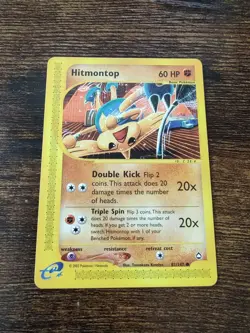 Aquapolis Hitmontop 82/147 Pokemon Card - Image 1