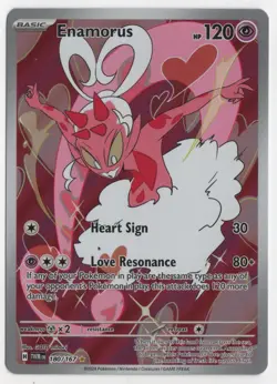 2024 Enamorus 180/167 Twilight Masquerade Illustration Rare POKEMON CARD ~R70 - Image 1