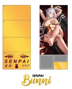 Gem Accessories Senpai Bunni Dektech TCG Trading Card Game Deck Box NEW - Image 1