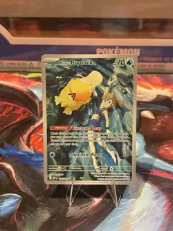 Pokemon TCG Misty's Psyduck Illustration Rare Holo Card 193/182 Destined Rivals - Image 1