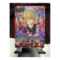 Dragon Ball Super Card Game Android 18 Leader Alt FB06-001 - Image 1