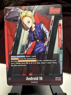 Dragon Ball Super Card Game Android 18 Leader Alt FB06-001 - Image 2