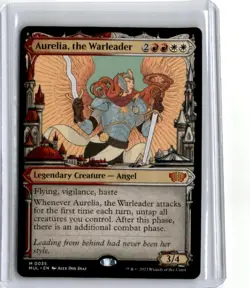 March of the Machine: Multiverse Legends #35 Aurelia, the Warleader Mythic - Image 1