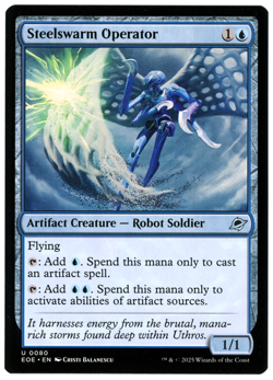 Steelswarm Operator - 0080 - Edge of Eternities - MTG - NM Ships Now - Image 1