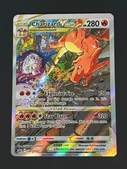 Charizard VSTAR SWSH262 Promo SWSH Black Star Pokemon - Image 1