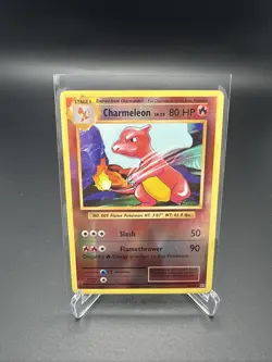 Pokemon TCG Charmeleon Reverse Holo Rare Card 10/108 Evolutions NM - Image 3