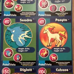 Burger King’s Pokemon The First Movie Cards Master Training Sheet 3 Uncut - Image 5