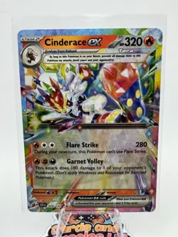 Pokemon TCG - Cinderace ex - 028/142 Stellar Crown - Double Rare Holo - Image 1