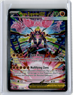 Mega Zygarde EX 120/088 SIR Pokemon TCG Perfect Order Me03 NM/M - Image 1