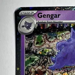 Pokemon Gengar Cosmos Holo Rare 094/165 Miscellaneous Stage 2 130 HP Komiya - Image 2