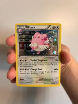 Blissey - 81/119 (Cosmos Holo) 081/119 Promo Holo Pokemon TCG NM 2014 - Image 3
