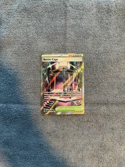 Pokemon TCG Battle Cage 116/094 Me02: Phantasmal Flames Full Art Holo Ultra Rar… - Image 1