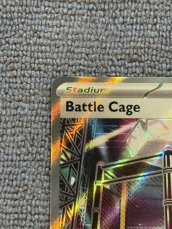 Pokemon TCG Battle Cage 116/094 Me02: Phantasmal Flames Full Art Holo Ultra Rar… - Image 5