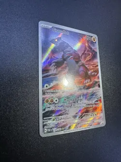 Pokemon TCG Groudon Illustration Rare Paradox Rift 199/182 NM - Image 2