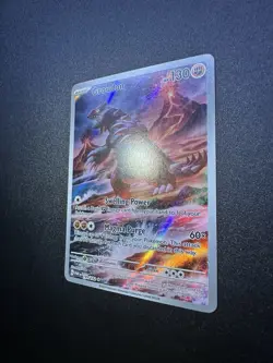 Pokemon TCG Groudon Illustration Rare Paradox Rift 199/182 NM - Image 3