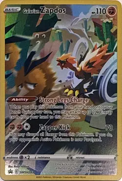 Galarian Zapdos SWSH283 Holo P Sword & Shield Promo Pokemon NM - Image 1