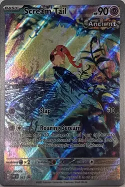Scream Tail 065 Holo P Scarlet & Violet Promo Pokemon NM - Image 1