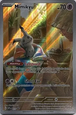 Mimikyu 075 Holo P Scarlet & Violet Promo Pokemon NM - Image 1