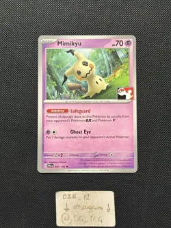 Pokemon Play Prize Pack Series 4-5 - Mimikyu - 097/193 - NON HOLO - M/NM - Image 1