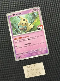 Pokemon Play Prize Pack Series 4-5 - Mimikyu - 097/193 - NON HOLO - M/NM - Image 3