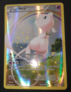 Mew - XY110 - Pokemon XY Promo Holo Rare Card LP - Image 1