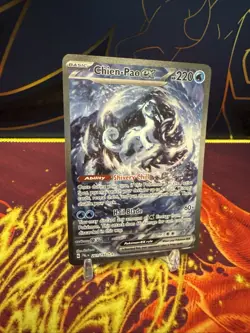 Chien-Pao ex 261/193 Special Illustration Rare Paldea Evolved Pokemon NM - Image 2