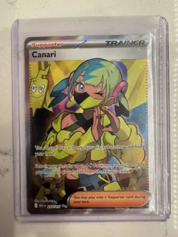 Canari 257/217 Full Art Trainer Pokemon TCG mega evolutions Ascended Heroes NM - Image 3