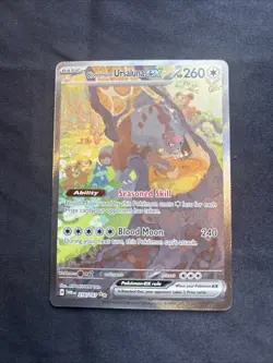 Sv06: Twilight Masquerade Pokemon TCG Bloodmoon Ursaluna Ex NM - Image 1