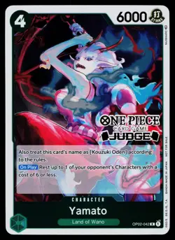 Yamato - OP02-042 - NM - Judge - Promo - One Piece - OP1-29 - Image 1