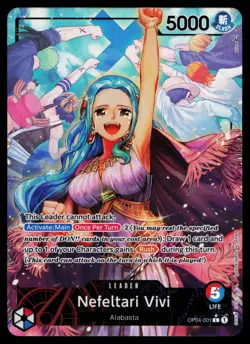 Nefeltari Vivi - OP04-001 - NM - Parallel - Alternate Art - One Piece - OP1-22 - Image 1