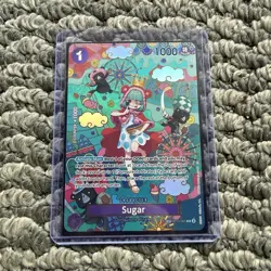 One Piece Bandai Sugar OP10-065 SP Full Art Foil Alt Art 1000 Power - Image 1