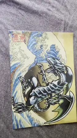 1/1000 Yugioh WCS 2025 Blue Eyes White Dragon Ukiyo-e Print - Image 2