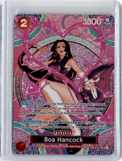 One Piece TCG Boa Hancock Adventure on Kami's Island OP12-014 SP Alt Art Foil - Image 1