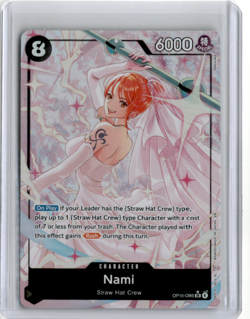 Nami OP15-086 SR ALT ART Adventure on KAMI’s Island ONE PIECE Card ENGLISH OP15 - Image 1