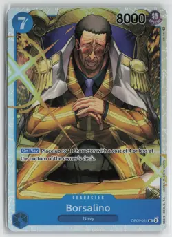 One Piece TCG Borsalino SR OP05-051 Awakening of the New Era English - Image 1