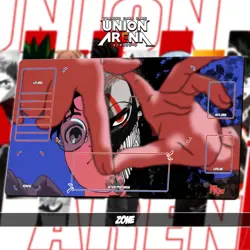 Union ARENA TCG Playmat 24x14"(60*35cm) | Dandadan - Ken Takakura - Image 2
